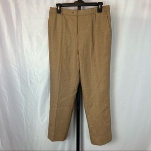 Pendleton Brown Wool Trouser Pants, size 10 Petite